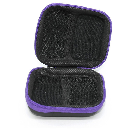 Бокс пластиково-матер'яний Vapcell EVA Zipper Case 2x18650, Purple фото №2