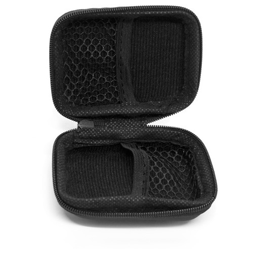 Бокс пластиково-матер'яний Vapcell EVA Zipper Case 2x18650, чорний на змійці фото №2