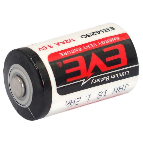 Батарейка літієва спеціалізована EVE ER14250 STD, 1/2AA, 3.6V, LiSOCl2 фото №2