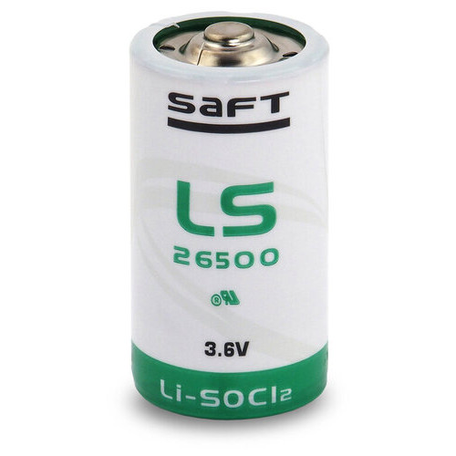 Літієва батарея SAFT LS26500 STD, C, 3.6V, LiSOCl2 фото №1