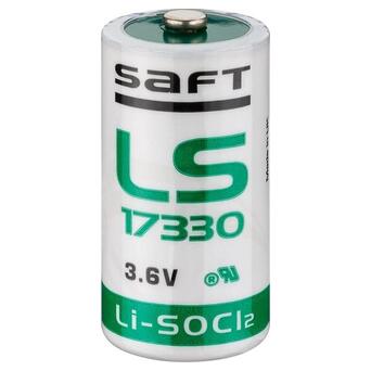 Батарейка літієва SAFT LS17330 STD, 2/3A, 3.6V, LiSOCl2 фото №1