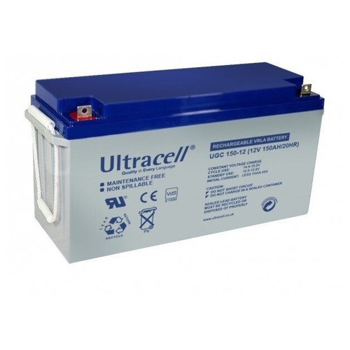Акумуляторна батарея Ultracell UCG150-12 GEL 12 V 150 Ah (UCG150-12/28067) фото №1