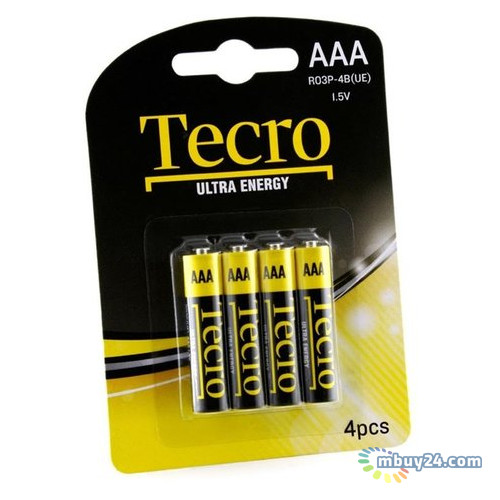 Батарейка Tecro R03P-4B(UE) фото №1