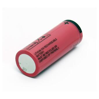 Акумулятор 18500 Li-Ion Sanyo UR18500Y depacked, 1300mAh, 2.6A, 4.2/3.7/2.75V, flat top, Red фото №3