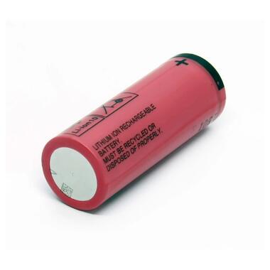 Акумулятор 18500 Li-Ion Sanyo UR18500Y 1 pin (+), 1300mAh, 2.6A, 4.2/3.7/2.75V, Red фото №3