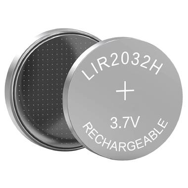 Аккумулятор дисковый Li-Ion Liyuan LIR2032H, 3.7V, 70mAh фото №1