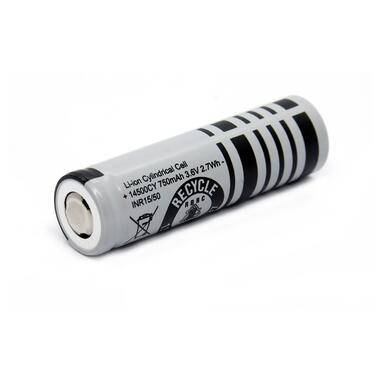 Акумулятор 14500 Li-Ion HighPower 14500CY, 750mAh, 4.2/3.6/2.6V, Gray фото №1