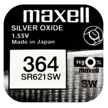 Батарейки Maxell SR621SW 10шт (SR621SW-B1) фото №1