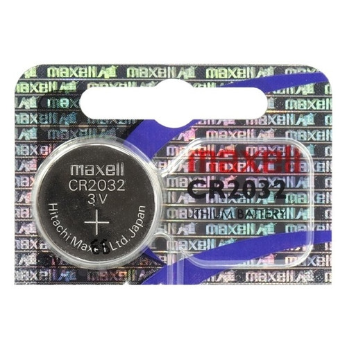Батарейка літієва Maxell CR2032 (Hologramm) 3V блістер розривний на 5шт фото №2