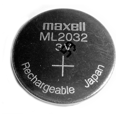 Акумулятор дисковий літієвий Maxell ML2032, 3V, 65mAh фото №1