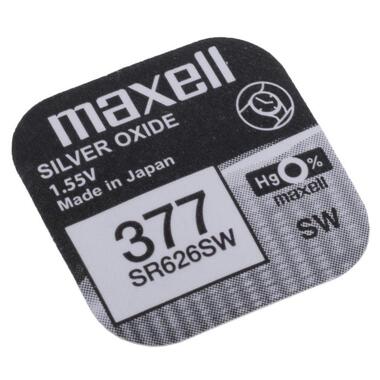 Батарейка MAXELL SR626SW 1PC EU MF фото №1