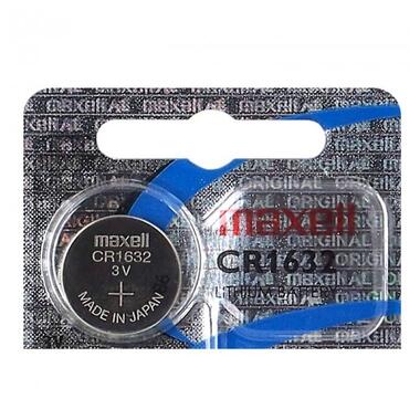 Батарейка литиевая Maxell CR1632 (Hologramm) 3V ціна за 1 шт. (блістер 5шт) Japan фото №1