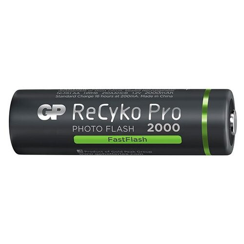 Аккумулятор GP Recyko  Pro Photo Flash 2000, GP210AAHCF-2APCEB4, AA, 2000mAh, 6A, Ni-MH LSD80-1, Blister 4шт фото №2