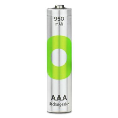 Аккумулятор GP Recyko+ 950mAh Eco (GP100AAAHCB), Ni-MH AAA, 1.2V, 2.8A, LSD50-1, bulk поштучно фото №1