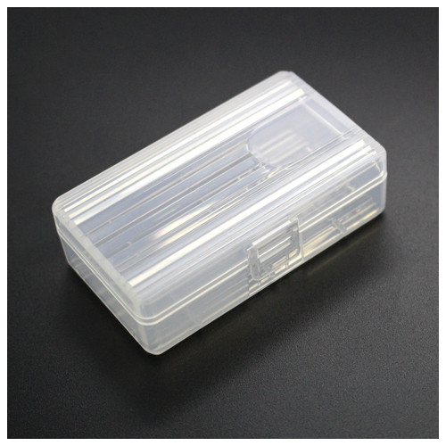 Бокс пластиковий для акумуляторів Soshine SBC-025, 2x18650/4x16340, прозорий фото №3