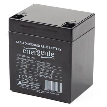 Акумуляторна батарея EnerGenie 12V 4.5AH (BAT-12V4.5AH) AGM фото №1