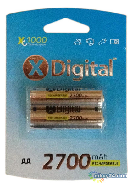 Аккумулятор X-Digital HR6 Ni-MH 2700mAh фото №1