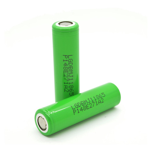 Акумулятор LG 18650 Li-Ion INR18650MJ1 зелений фото №1