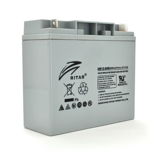 Аккумуляторная батарея Ritar 12V 17AH (HR1260W/17180) AGM фото №1