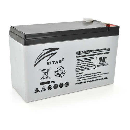 Акумуляторна батарея Ritar 12V 7AH (HR1228W/01709) AGM фото №1