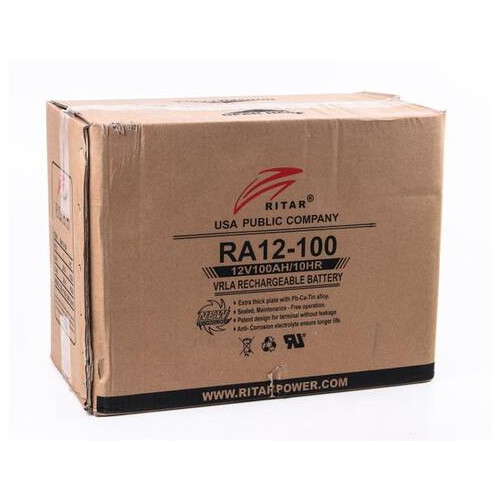 Акумуляторна батарея Ritar 12V 100AH (RA12-100) AGM фото №3