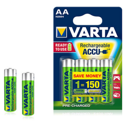 Аккумулятор Varta Rechargeable Accu Ready 2 Use AA 2100 mAh 4 штуки фото №1