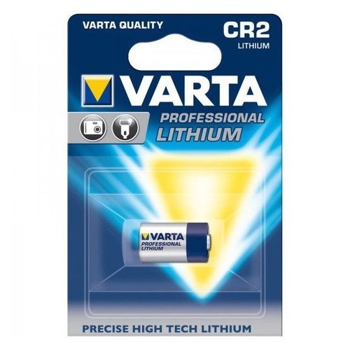 Літієва батарея Varta CR2 (модель 6206), 3V, блістер 1шт фото №1