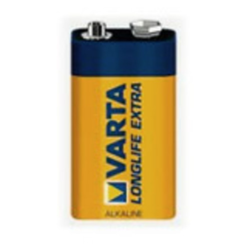 Батарейка Varta 4122 (6LR61) EXTRA LongLife alkaline фото №1