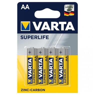 Батарейка Varta Superlife AA Zinc-Carbon R6 (02006101414) фото №1