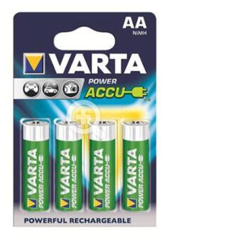 Аккумулятор Varta Rechargeable Accu AA 2600mah Bli 4 Ni-Mh (READY 2 Use) (5716101404) фото №1