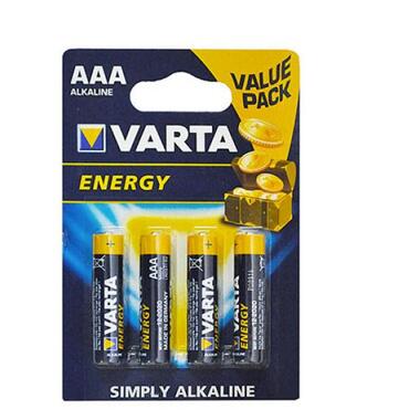 Батарейка VARTA Energy (LR03) 1X4 alkaline (857254) фото №1