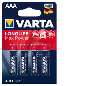 Батарейки Varta 4703 (LR03) Maxi-Tech 1x4 inerb фото №1
