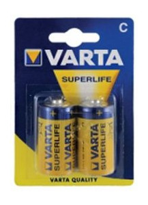 Батарейка Varta 2014 R14 1x2 Superlife фото №1