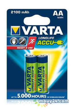 Акумулятор Varta AA Rechargeable Accu 2 (56706101402) фото №1