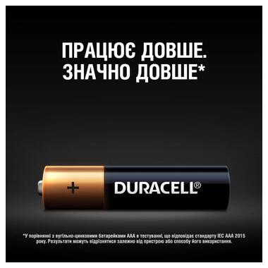 Батарейка Duracell LR03 MN2400 уп. 1x4 шт. (81545421) фото №3