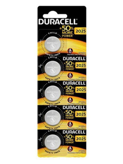 Батарейка Duracell 2025 блістер 5 фото №1