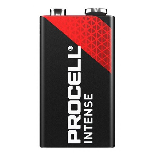 Батарейка лужна Duracell Procell Intense, 6LR61, 9V, Box 10шт фото №2