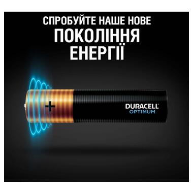 Батарейка Duracell Optimum AAA лужні 4 шт. в упаковці (5015596) фото №2