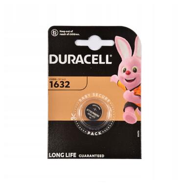 Батарейка Duracell CR1632 Lithium 3V (5000394056744) фото №1