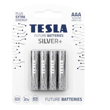 Первинні елементи та первинні батареї TESLA BATTERIES AAA SILVER+ ( LR03 / BLISTER FOIL 4 шт.)  (AAA SILVER+) фото №12