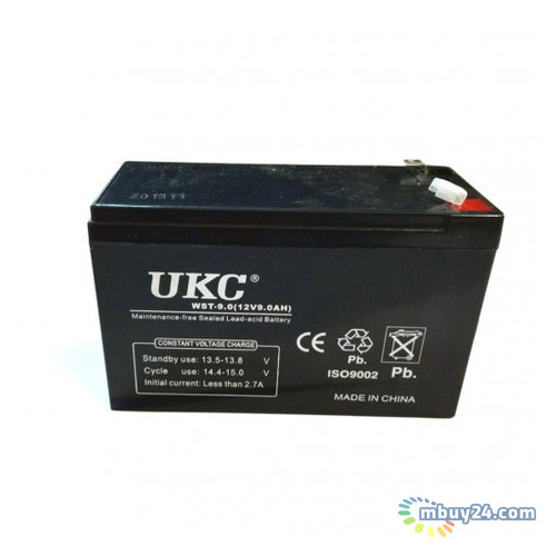Акумуляторна батарея Ukc WST-9.0 12V 9Ah фото №1
