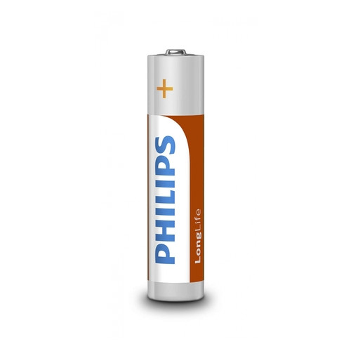 Батарейка Philips LongLife Zinc Carbon AAA BLI 4 фото №2