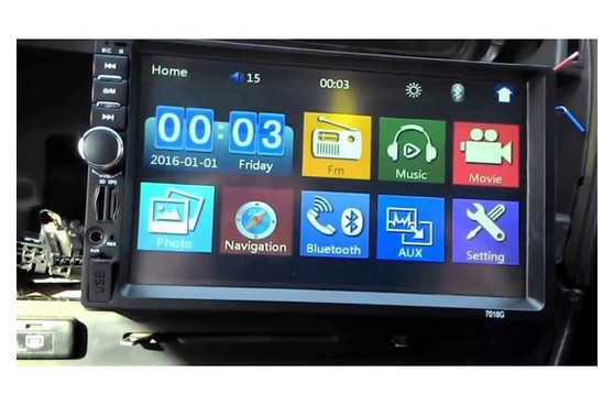 Автомагнитола 2Din 7018G 7 экран, GPS, Bluetooth. Пульт на руль и камера в комплекте фото №9