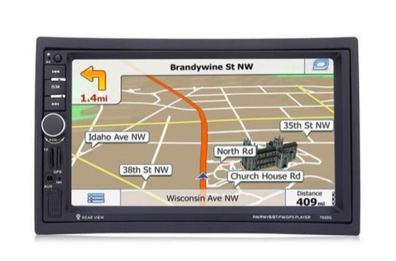 Автомагнитола 2Din 7020G 7 экран, GPS, Bluetooth. Пульт на руль, камера и шахта в комплекте фото №4