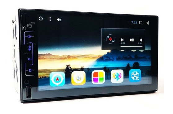 Автомагнитола 2DIN FY6511 c Android 7, Wi-fi, GPS, Bluetooth. Камера в комплекте фото №2