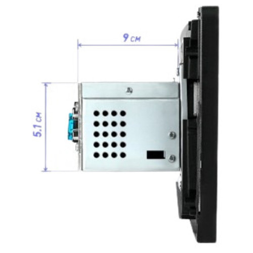 Автомагнітола 1DIN 8001-S екран 8.5 HD USB чорний (8001-S_2972) фото №3