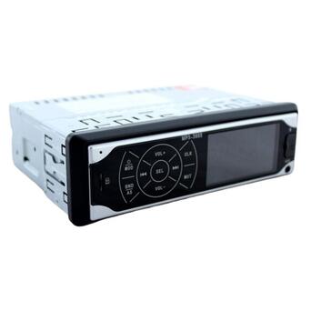 Автомагнітола MP3 3887 ISO 1DIN сенсорний дисплей LED/LCD чорний (3360_492) фото №1