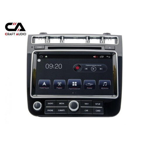 Штатная магнитола CraftAudio CA-860 VW Touareg 2013+ фото №1