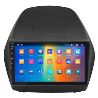 Магнітола Lesko для Hyundai ix35 I 2010-2013 IPS 9 2/32Gb CarPlay 4G WiFi GPS Prime Активне охолодження фото №2