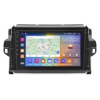 Магнітола Lesko для Toyota Fortuner II Рестайлинг 2020-н.в. IPS 9 4/64Gb CarPlay 4G WiFi GPS Prime охолодження фото №1